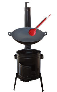 Souprava WOK ASIE Souprava WOK ASIE